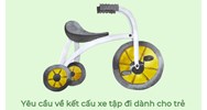 Kết cấu của xe tập đi dành cho trẻ phải đảm bảo yêu cầu nào về an toàn?