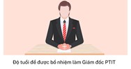 Độ tuổi để được bổ nhiệm làm Giám đốc PTIT