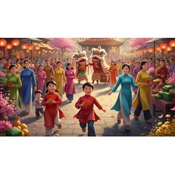 Viết đoạn văn về một ngày tết hoặc lễ hội ở địa phương em siêu hay
