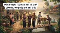 Dàn ý Nghị luận xã hội về tình yêu thương đầy đủ, chi tiết nhất