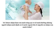 Trẻ được nhận làm con nuôi sống tại cơ sở nuôi dưỡng nhưng người nhận nuôi định cư ở nước ngoài thì sẽ nộp hồ sơ nhận con nuôi ở đâu?