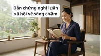 Dẫn chứng nghị luận xã hội về sống chậm chọn lọc hay nhất