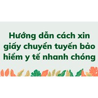 Hướng dẫn cách xin giấy chuyển tuyến bảo hiểm y tế nhanh chóng