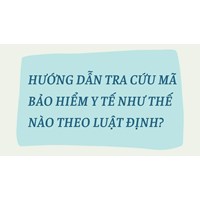 Hướng dẫn tra cứu mã bảo hiểm y tế như thế nào theo luật định?