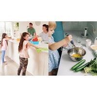 Đoạn văn tiếng Anh về những việc em làm để giúp đỡ gia đình