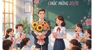 Những dòng status về thầy cô dịp 20/11 hay, độc đáo, ý nghĩa nhất