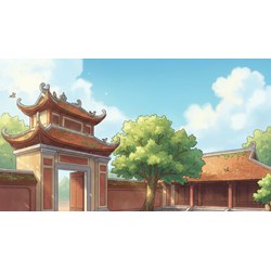 Tả cảnh một ngôi chùa ở quê hương em siêu hay Văn mẫu lớp 5