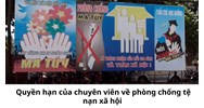 Quyền hạn của chuyên viên về phòng chống tệ nạn xã hội
