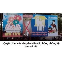 Quyền hạn của chuyên viên về phòng chống tệ nạn xã hội