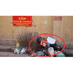 Vứt rác sang nhà hàng xóm có bị phạt không?