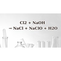 NaOH + Cl2 → NaCl + NaClO + H2O