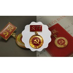 Quy định mới về việc xét tặng Huy hiệu Đảng