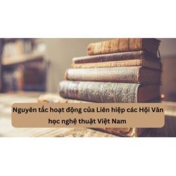 Nguyên tắc hoạt động của Liên hiệp các Hội Văn học nghệ thuật Việt Nam