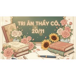 Mẫu phông nền, background mừng ngày Nhà giáo Việt Nam 20/11 đẹp nhất