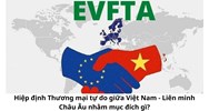 Hiệp định Thương mại tự do giữa Việt Nam - Liên minh Châu Âu nhằm mục đích gì?