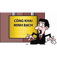 Nội dung công khai, minh bạch trong hoạt động đầu tư công bao gồm những nội dung nào?
