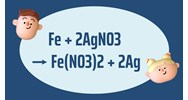 Fe + AgNO3 → Fe(NO3)2 + Ag - Phản ứng Fe ra Fe(NO3)2