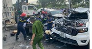 Tai nạn giao thông liên hoàn, trách nhiệm bồi thường thuộc về ai?