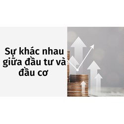 Sự khác nhau giữa đầu tư và đầu cơ