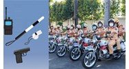 Cảnh sát giao thông được trang bị loại súng nào khi tuần tra, kiểm soát giao thông?