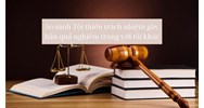 So sánh Tội thiếu trách nhiệm gây hậu quả nghiêm trọng với tội khác