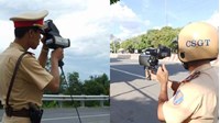 Người vi phạm được đề nghị xem hình ảnh từ máy bắn tốc độ?