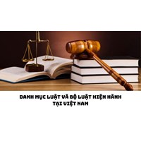 Danh mục Luật và Bộ luật hiện hành tại Việt Nam