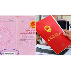 Sổ đỏ không có mã vạch ở trang cuối có phải sổ giả không?