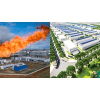 Xây công trình phụ trợ kinh doanh sân gôn trên đất xây cụm công nghiệp?