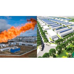 Xây công trình phụ trợ kinh doanh sân gôn trên đất xây cụm công nghiệp?