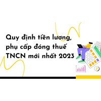 Quy định tiền lương và phụ cấp đóng thuế TNCN mới nhất