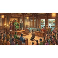 Tóm tắt tác phẩm Huyện đường ngắn gọn nhất - Ngữ văn 10