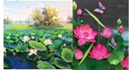 Cảm nhận về bức tranh thiên nhiên trong Bảo kính cảnh giới