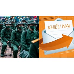 Thẩm quyền giải quyết khiếu nại lệnh gọi nhập ngũ thuộc về ai?
