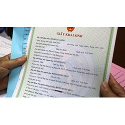 Nội dung đăng ký khai sinh cho con bao gồm những nội dung chủ yếu nào?