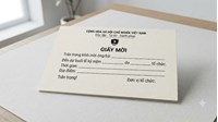 Công an mời người dân lên làm việc trong trường hợp nào?