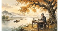 Viết văn bản nghị luận về một tác phẩm thơ Thu hứng hay nhất