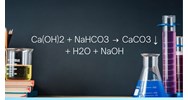 Phản ứng hoá học Ca(OH)2 + NaHCO3 → CaCO3 ↓ + H2O + NaOH