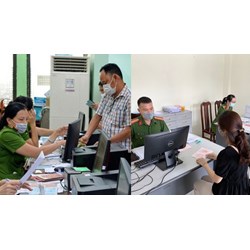 Ngôn ngữ sử dụng khi giao tiếp với người lưu trú tại cơ sở lưu trú của Bộ Công An