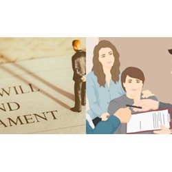 Người làm chứng có được ghi lại di chúc của người không biết chữ?