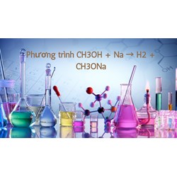 Phương trình CH3OH + Na → H2 + CH3ONa