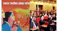 Ai có thẩm quyền khen thưởng đảng viên theo quy định hiện hành?