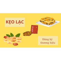 Thủ tục đăng ký thương hiệu cho kẹo lạc mới nhất