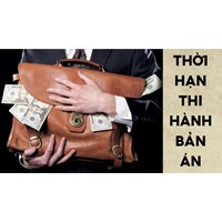 Thời hiệu thi hành bản án đối với người bị kết án về tội danh lạm dụng tín nhiệm chiếm đoạt tài sản ?
