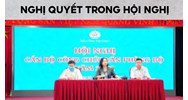 Nghị quyết trong hội nghị cán bộ công chức