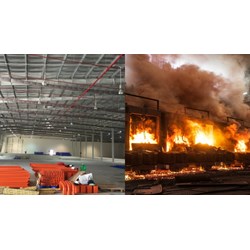 Kích thước Hệ thống sprinkler tự động kiểm soát đám cháy trong nhà