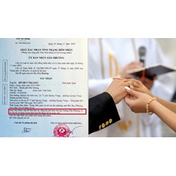 Giấy xác nhận tình trạng hôn nhân luôn có giá trị trong 6 tháng?