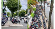 Thu phí sử dụng vỉa hè, lòng đường Tại TP.HCM