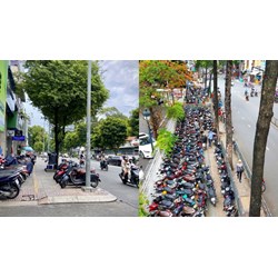 Thu phí sử dụng vỉa hè, lòng đường Tại TP.HCM