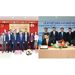 Lãnh đạo của Trung tâm Thông tin giám sát tài chính Quốc gia gồm?